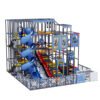 90 Squares Custom Indoor Playground Multi Level Indoor Playground Maze Rocket Theme