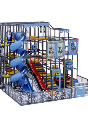 pl203570910-90_squares_custom_indoor_playground_multi_level_indoor_playground_maze_rocke 90 Squares Custom Indoor Playground Multi Level Indoor Playground Maze Rocket Theme