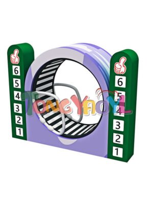 Electric Indoor Soft Equipment ODM Childrens Running Machine For Shopping Mall