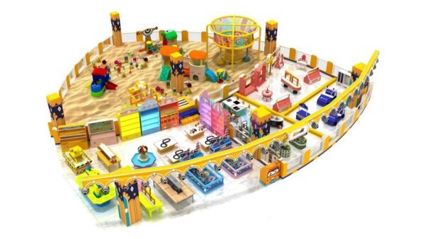 Children Role Play House Customizable Indoor Play Area Equipment ODM