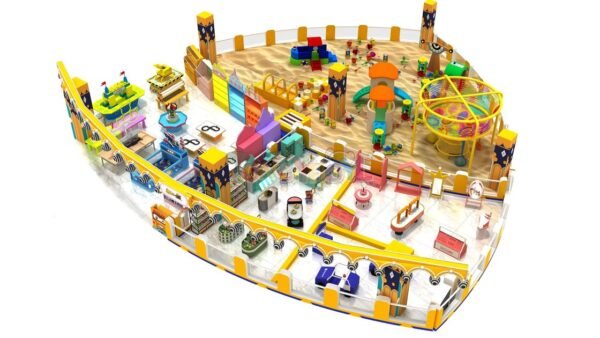 Children Role Play House Customizable Indoor Play Area Equipment ODM