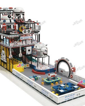 Star Wars Custom Indoor Playground 192 Squares Indoor Childrens Play Equipment High Altitude